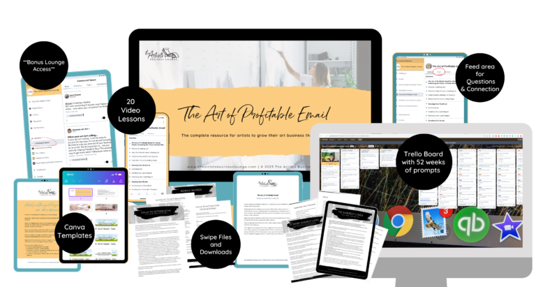 email marketing online course for artists