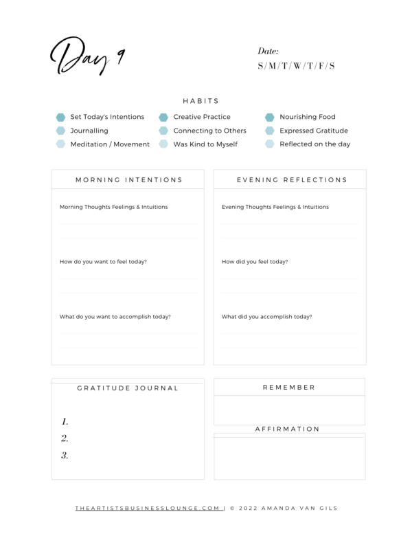 Journal - Reclaim Your Confident Creative Self - Image 8
