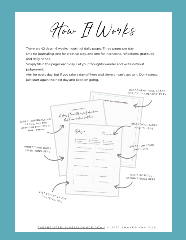 Journal - Reclaim Your Confident Creative Self - Image 7