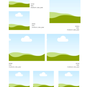 Exhibition Catalogue Template (2 sizes) - Image 6