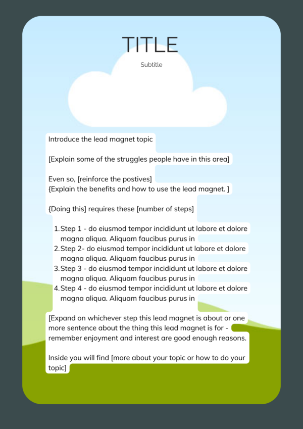 Lead Magnet Template (2 sizes) - Image 8