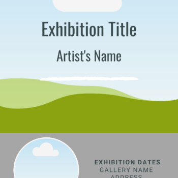 Exhibition Catalogue Template (2 sizes) - Image 2