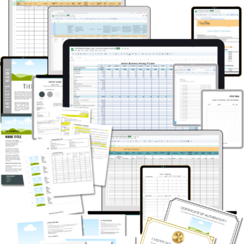 The Art Vault Essentials Bundle - Art Business Templates - Image 6