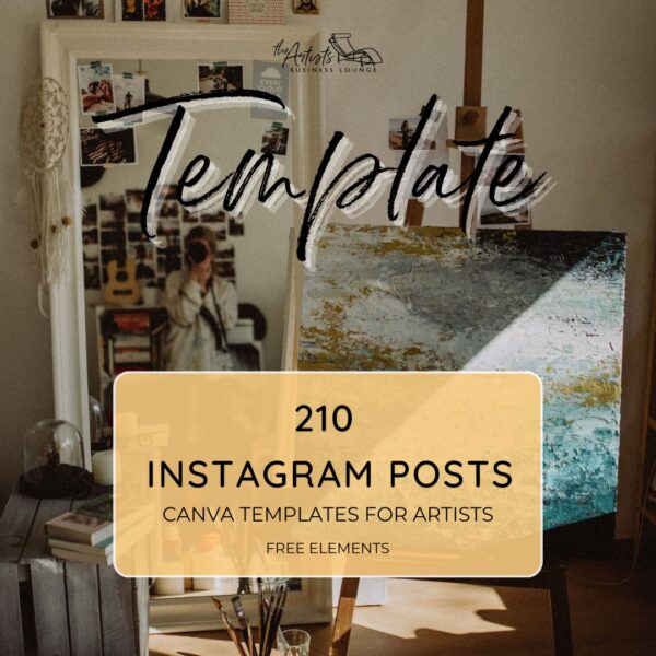 UPDATED 210 Artist Instagram Post Templates - Image 2