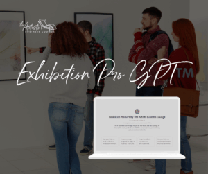 AI support for artists exhibitions